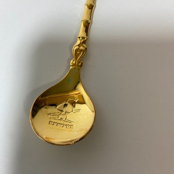 Vintage 1993 Taejon International Expo Collector Spoon Mini Gold plated - Picture 8 of 8
